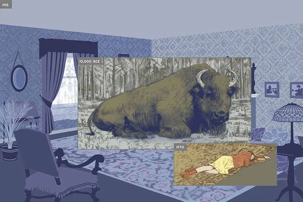 “Aqui”, uma HQ em estado de arte, é lançada no Brasil