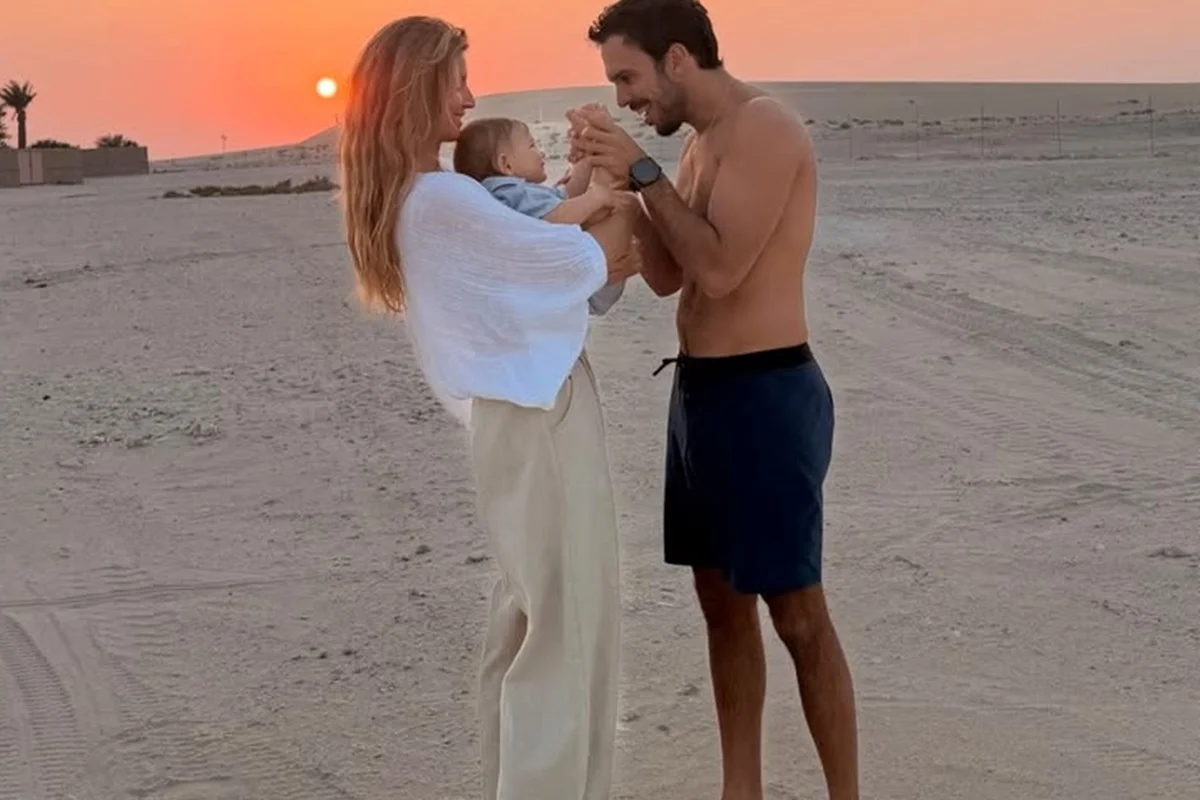Gisele Bündchen surge em fotos raras com Joaquim Valente e se declara Gisele Bündchen surge em fotos raras com Joaquim Valente e se declara