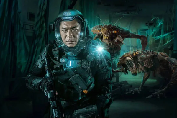 Imagem colorida do filme Exército do Amanhã - Metrópoles