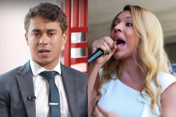 Imagem colorida, Nikolas se manifesta após Erika virar presidente da Comissão da Mulher - Metrópoles