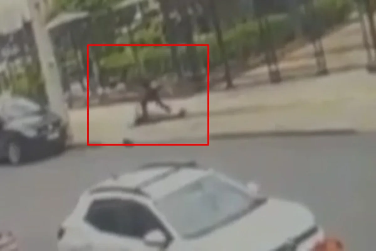 30 segundos de terror: câmera flagra professora da UFG sendo atacada em rua