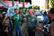 Arruda durante campanha na rua Arruda durante campanha na rua