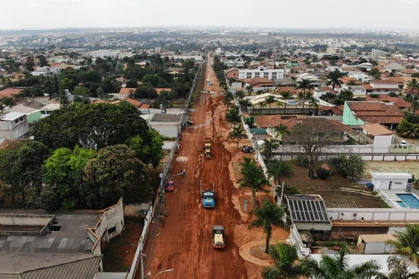 Bastou a primeira chuva para Vicente Pires enfrentar transtornos