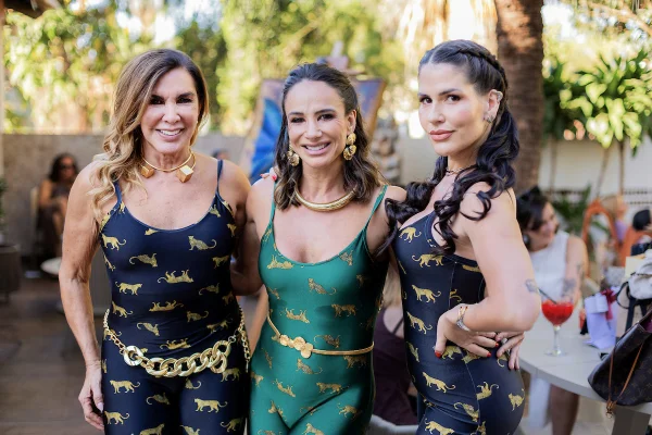 Ana Loureiro, Artemis Rodopoulos e Vanessa Rios em aniversário