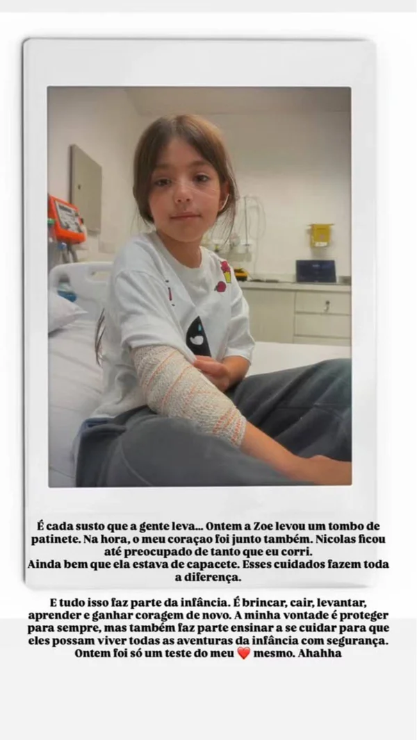 Grávida, Sabrina Sato relata susto após acidente com Zoe: “Um teste” - destaque galeria
