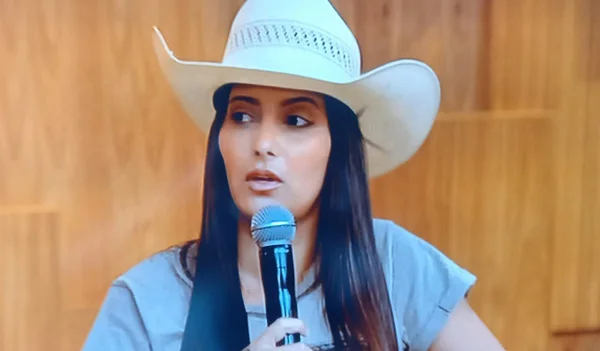 A influencer Franciane Andrade, 23 anos