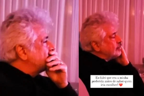 Lulu Santos emocionado
