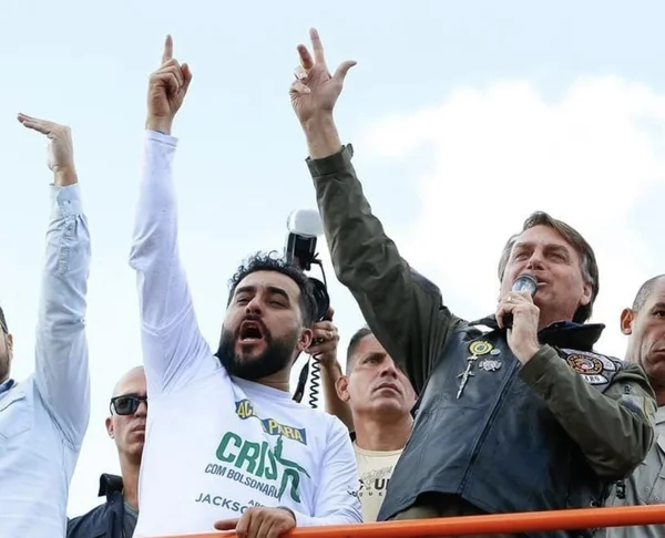 Jackson Vilar e Jair Bolsonaro
