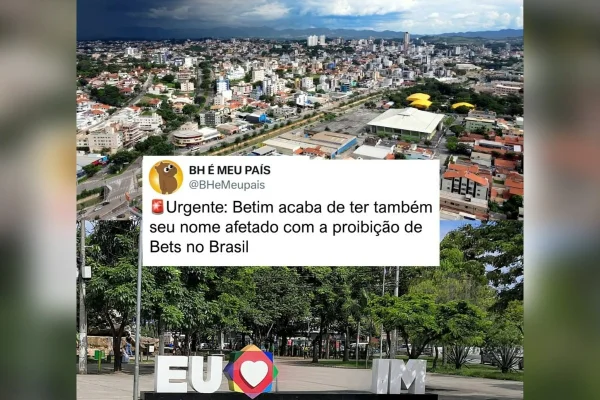 Sem “bet”, Betim vira “Im” e Betânia fica só “Ânia”