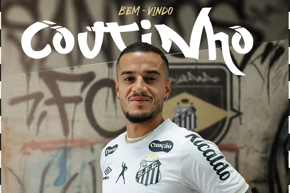 Coutinho é o novo jogador do Santos Coutinho é o novo jogador do Santos
