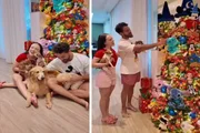 Larissa Manoela e André Luiz Frambach mostram mansão em obras - imagem 5 Larissa Manoela e André Luiz Frambach mostram mansão em obras - imagem 5