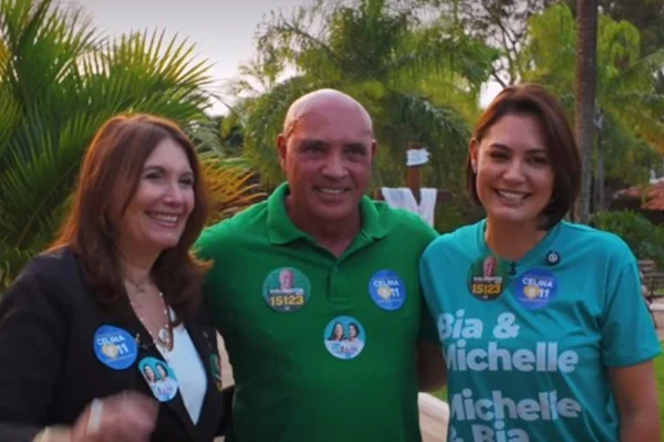 Michelle, Bia e Wellington - Metrópoles