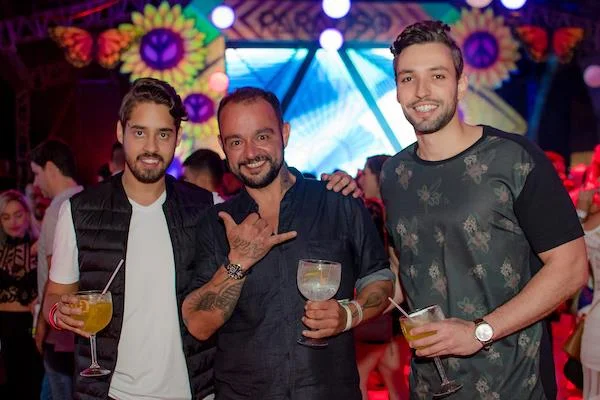 Guilherme Silva, Dudu Camargo e Kaio Rech Guilherme Silva, Dudu Camargo e Kaio Rech