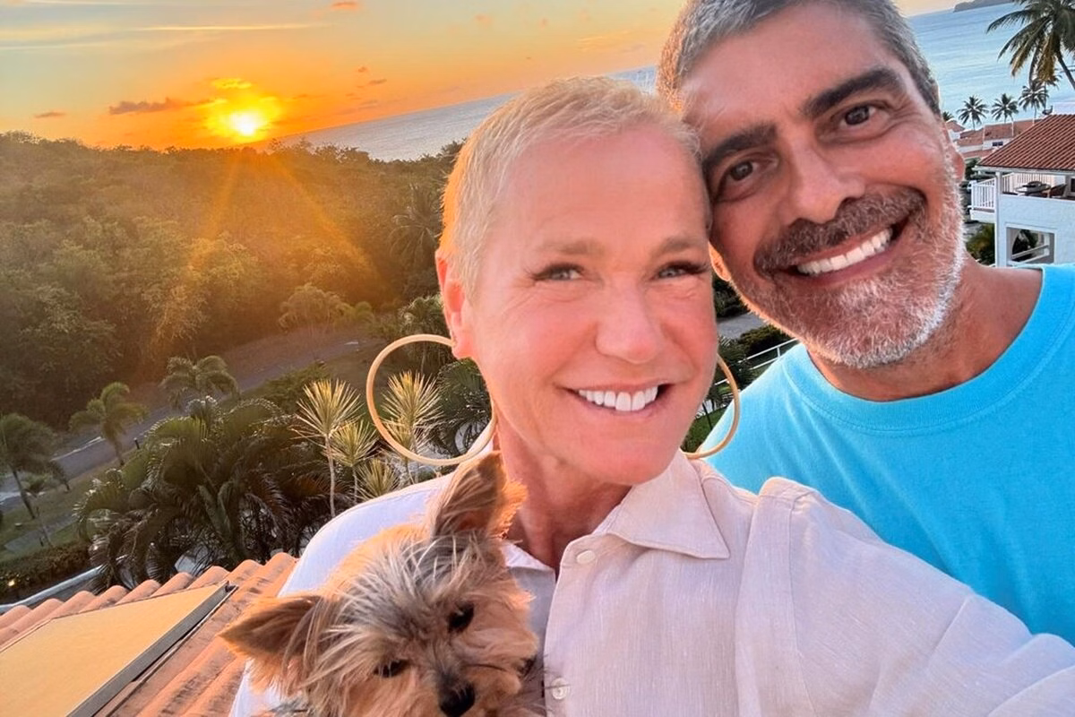 Junno Andrade e Xuxa - Foto: Reprodução