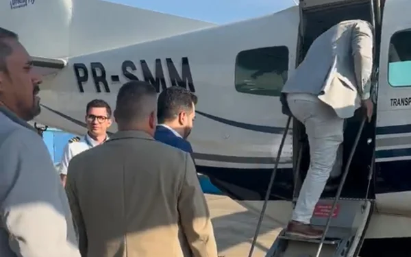 Presidente do PRTB, Leonardo Avalanche embarca com aliados supostamente ligados ao PCC e ao Novo Cangaço.