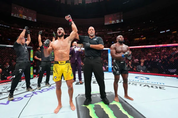 Brasiliense Gabriel Bonfim vence congolês e retoma vitórias no UFC