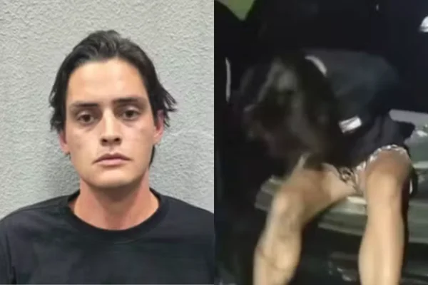Imagem colorida de acusado preso por aplicar golpes financeiros contra mulheres - Metrópoles