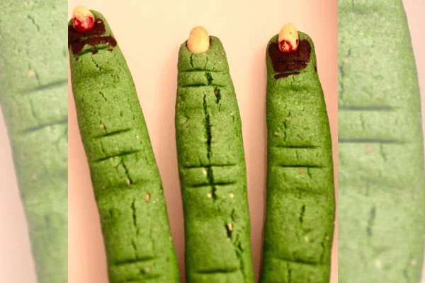 Biscoito “dedo de bruxa”: assustadoramente delicioso para o Halloween