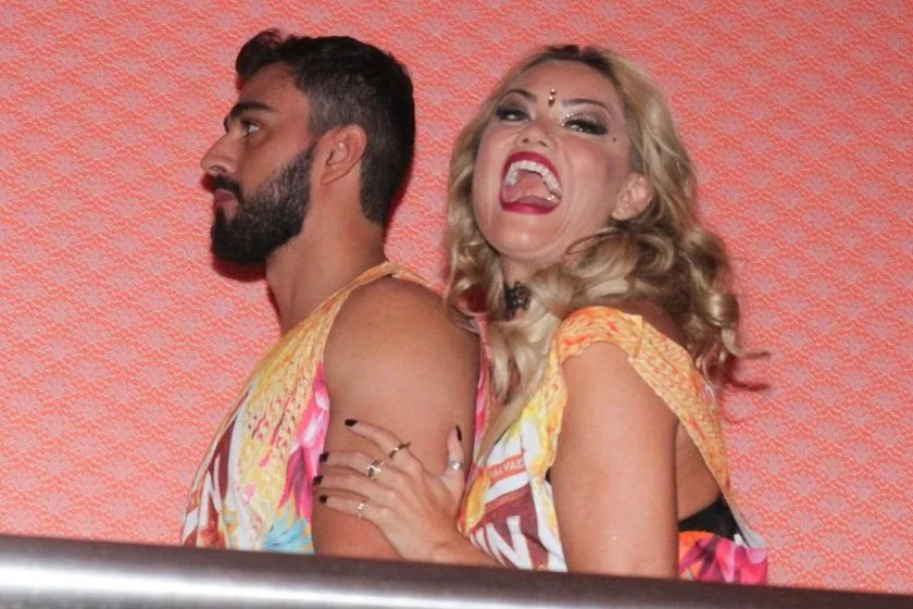 Ellen Rocche e o Rogério Oliveira Ellen Rocche e o Rogério Oliveira