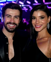 O casal Jakelyne Oliveira e Mariano O casal Jakelyne Oliveira e Mariano