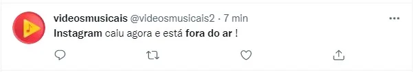 Instagram fica fora do ar nesta terça-feira (29/3) e web reclama - imagem 5 Instagram fica fora do ar nesta terça-feira (29/3) e web reclama - imagem 5