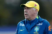 Carlo Ancelotti, técnico da Seleção Brasileira.