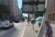 Termômetro marca 35°C na Avenida Paulista, em São Paulo