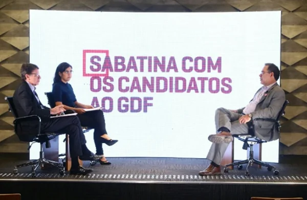 Em sabatina, Miragaya promete 30 mil empregos em frentes de trabalho