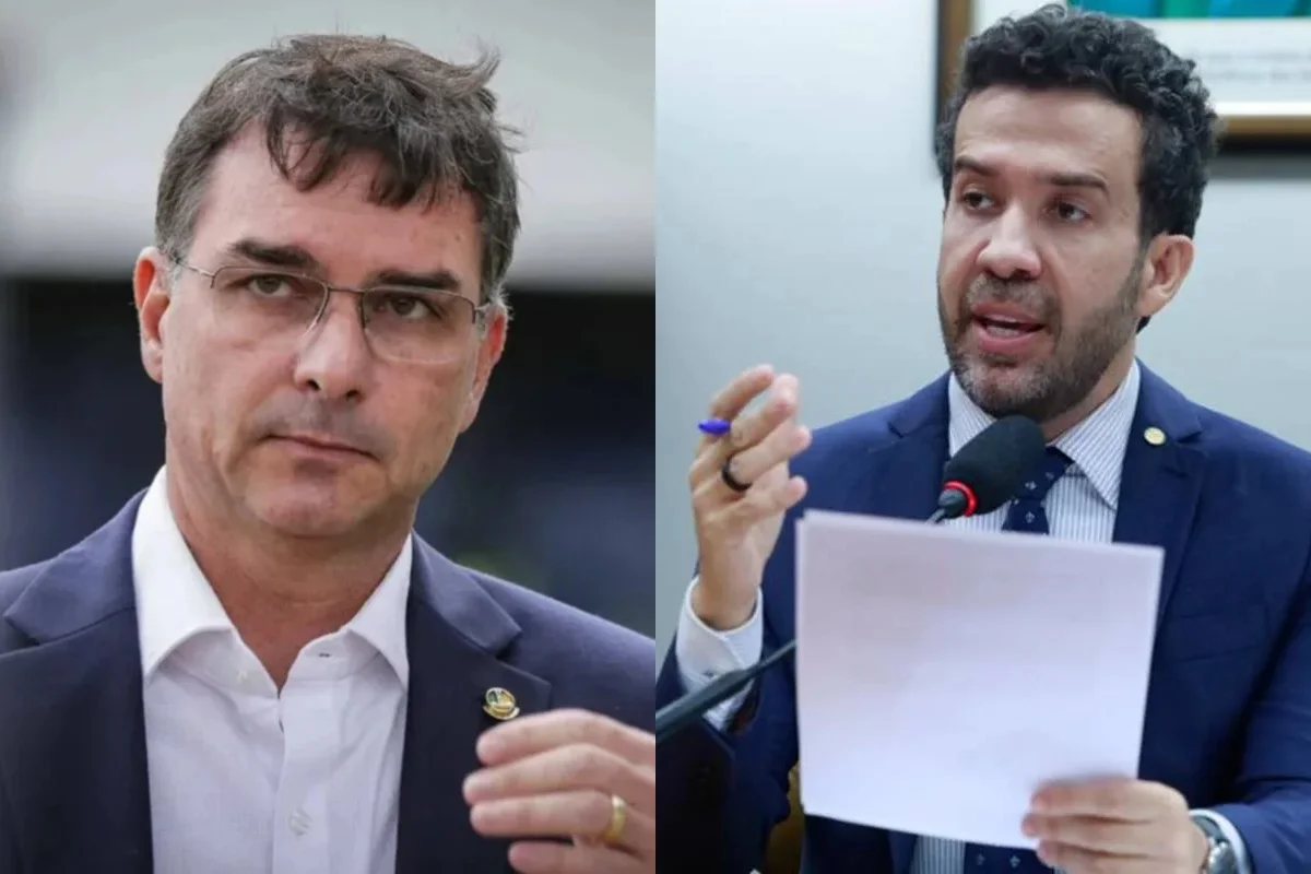 Flávio faz queixa ao STF contra Janones por injúria e pede R$ 200 mil
