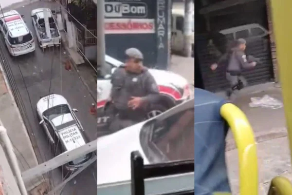 Roubo a casa no Morumbi acaba com tiroteio no meio de avenida. Vídeo