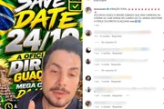 Dr Nora convocou apoiadores a manifestação em apoio ao candidato Flavio Bolsonaro (PL) Dr Nora convocou apoiadores a manifestação em apoio ao candidato Flavio Bolsonaro (PL)