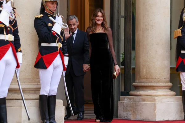 Carla Bruni, mulher de Nicolas Sarkozy, ex-presidente da França