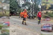 Corpo de Bombeiros atende ocorrência de soterramento na SQS 116 Corpo de Bombeiros atende ocorrência de soterramento na SQS 116