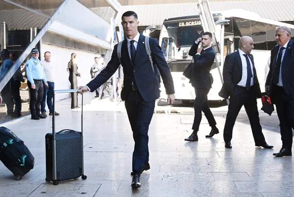 Imagem colorida de Cristiano Ronaldo