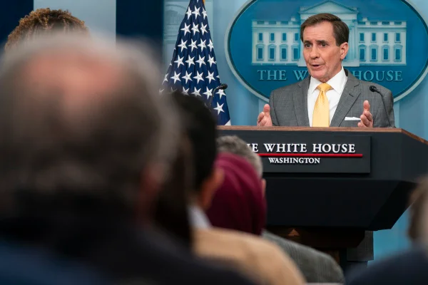 John Kirby na casa branca - Metrópoles