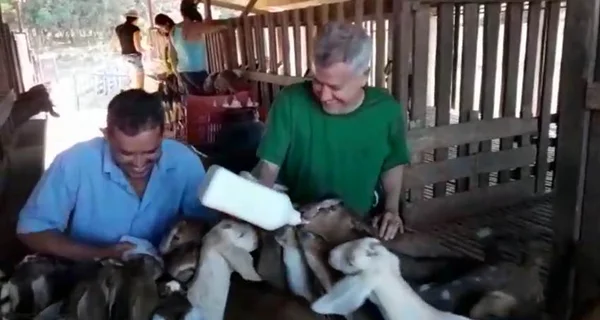Dar leite é mole, difícil será tirá-lo das pedras pelo caminho