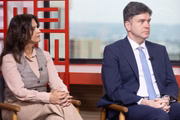 Georges Seigneur e Fabiana Costa