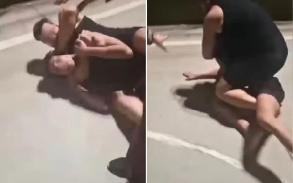 imagem colorida adolescente agredido lutador goiania