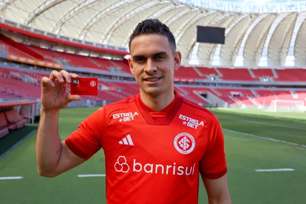 Borré, atacante do Internacional - Metrópoles