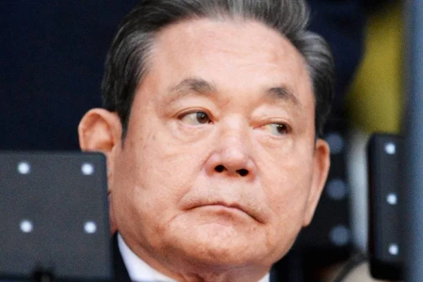 presidente da empresa de tecnologia Samsung, Lee Kun-hee
