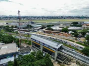Estação Congonhas da Linha 17- Ouro do Metrô. Foto de: Sergio Barzaghi/PrefSP Estação Congonhas da Linha 17- Ouro do Metrô. Foto de: Sergio Barzaghi/PrefSP