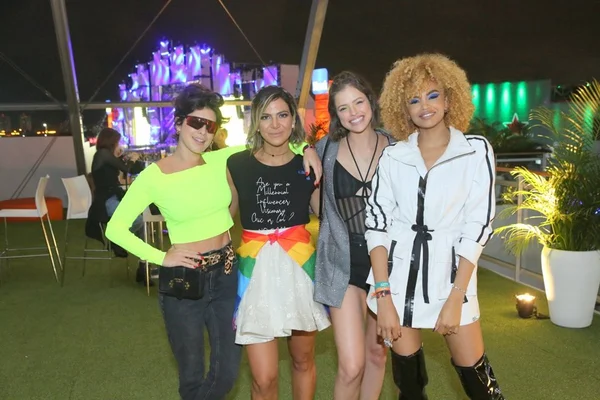 O festival de celebridades no primeiro finde do Rock in Rio