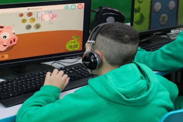 aluno plataforma gameficada