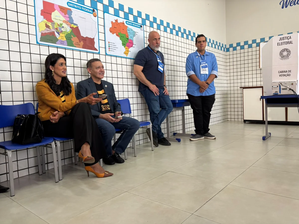 Nunes Marques vota em Brasília Nunes Marques vota em Brasília
