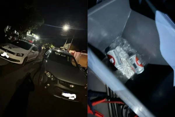 Motorista bêbado bate carro em frente à delegacia e acaba preso