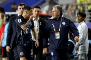 Almirón foi expulso após a Lei Vini Jr. ter sido aplicada