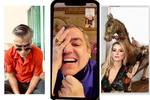 Fábio Assunção, Marco Antonio de Biaggi e Marcela Mc Gowan