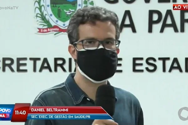 “Não usar máscara é suicídio”, diz secretário de Saúde da Paraíba