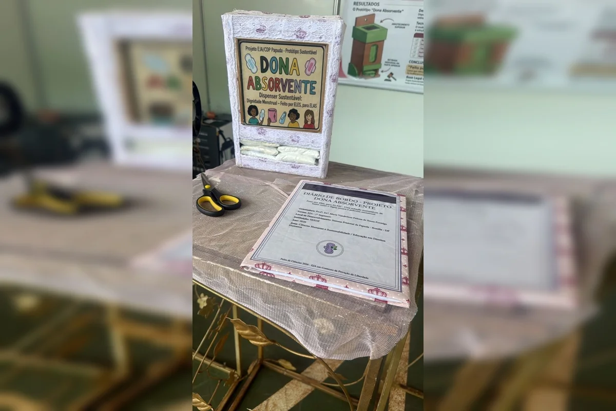 Um dos seis projetos desenvolvidos por estudantes da Educação de Jovens e Adultos (EJA) do sistema prisional do Distrito Federal