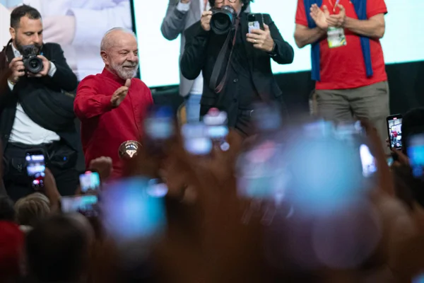 Brasília (DF),03/08/2025 17º Encontro Nacional do PT O presidente Lula participa do ato de posse da nova direção do PT. Local: Brasil 21